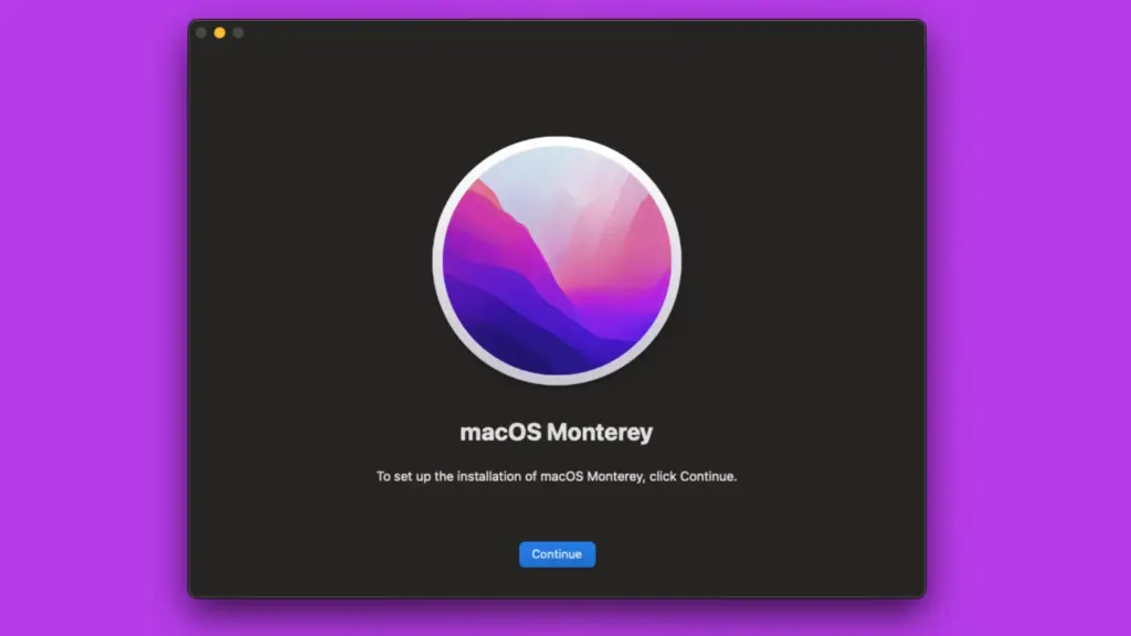 Instalacija os-X a monterey