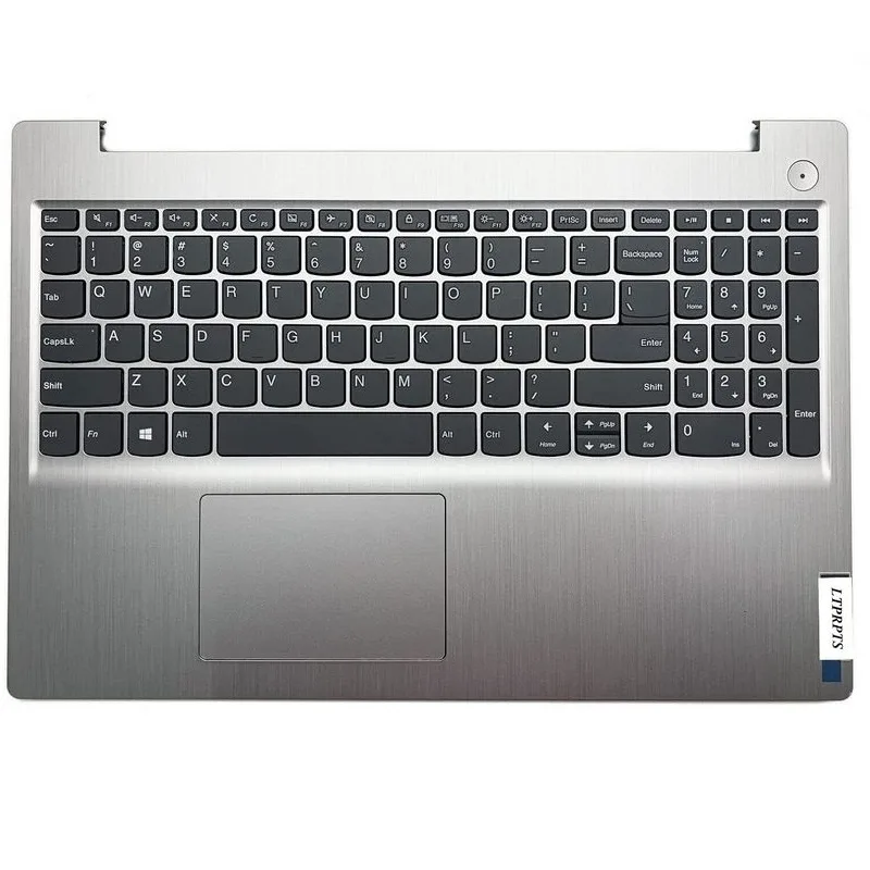 Palmrest (C Cover) sa tastaturom za laptop Lenovo IdeaPad 3 15IIL05 5ADA05 15IML05 srebrna