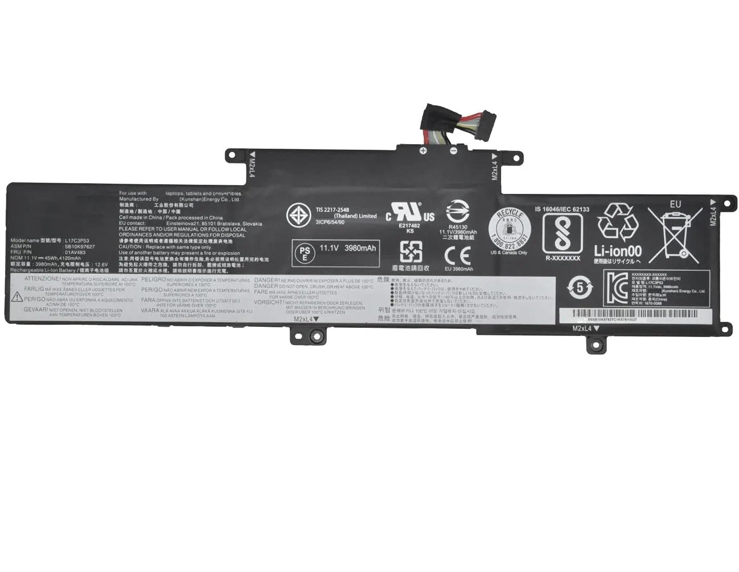 Baterija za laptop Lenovo ThinkPad L380 Yoga L390 Yoga Series