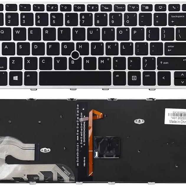 Tastatura za laptop HP EliteBook 840 G5 846 G5 745 G5 840 G6 pozadisnko osvetljenje/gumb