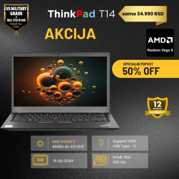 Lenovo ThinkPad T14 Ryzen 5